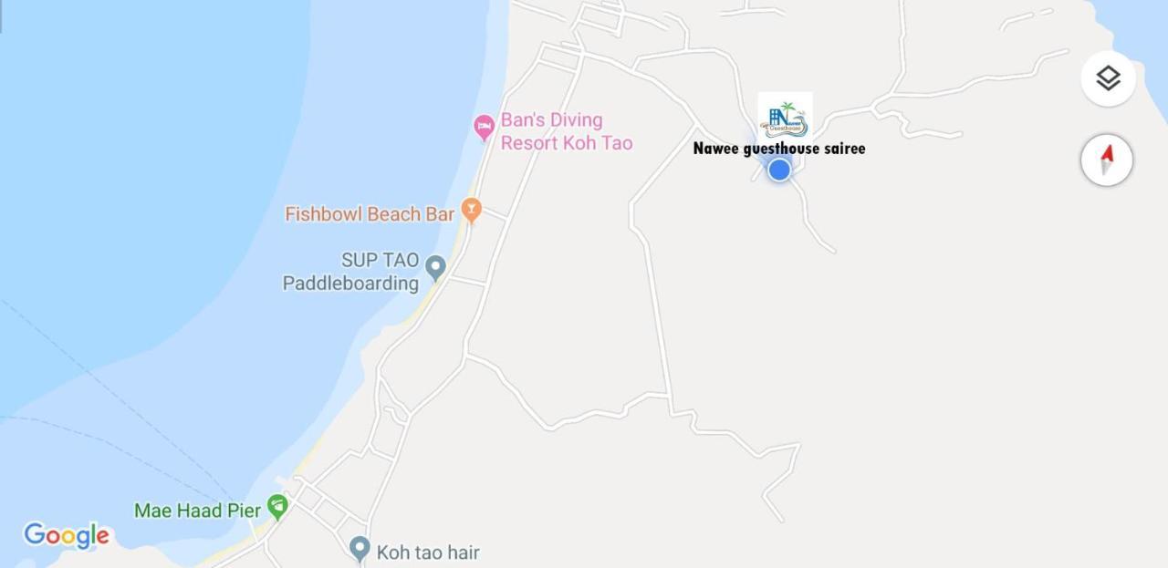 Nawee Guesthouse Sairee Koh Tao Exteriör bild